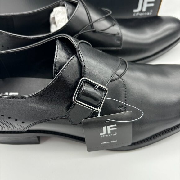 J. Ferrar JF Men\'s Cambridge Slip-On Dress Shoes, Black, Size 11 Medium NWT main image 6